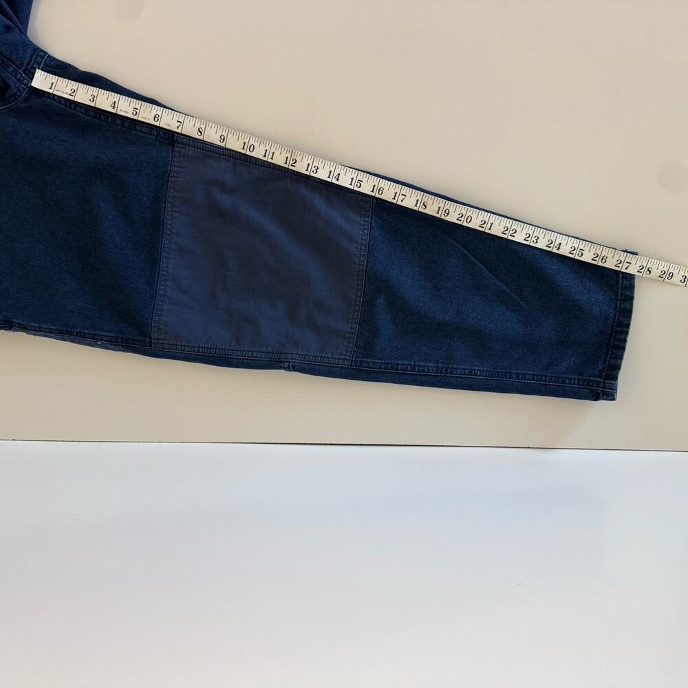 Carhartt Work In Progress WiP Women’s XS Alma Blue Bib Overalls Straight Leg EUC - Picture 13 of 13